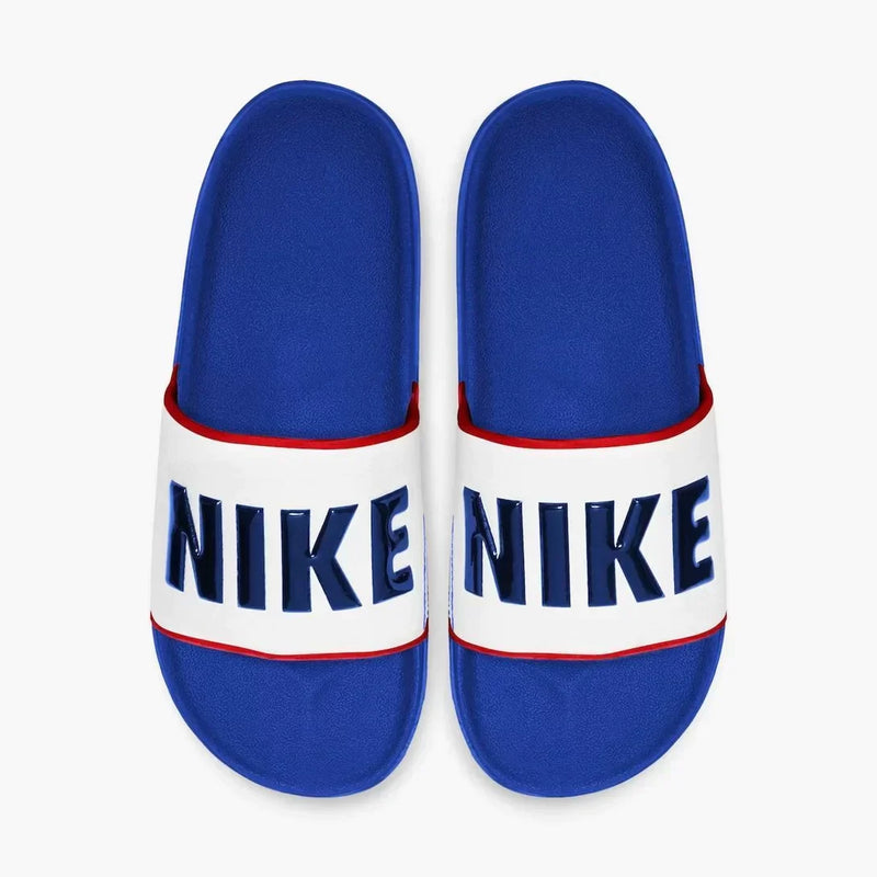 Chinelo NK Offcourt Azul e Branco