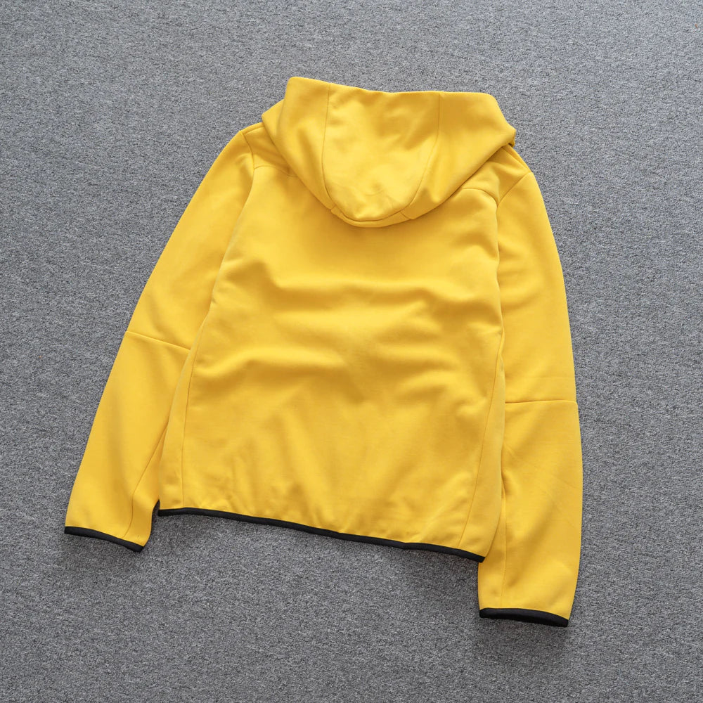 Conjunto NK Tech Fleece Amarelo