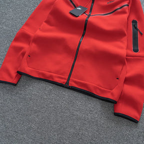 Jaqueta NK Tech Fleece Vermelho