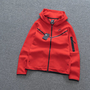 Conjunto NK Tech Fleece Vermelho