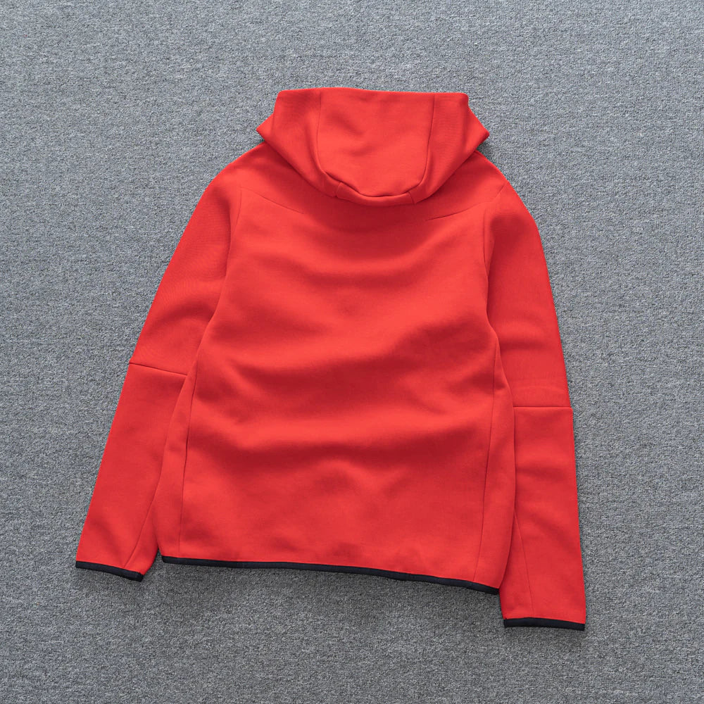 Jaqueta NK Tech Fleece Vermelho