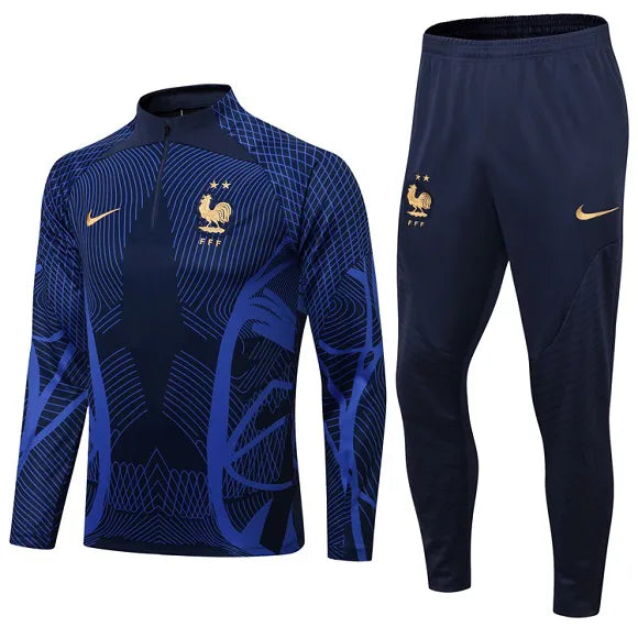 Conjunto Agasalho França 2022/23 Treino